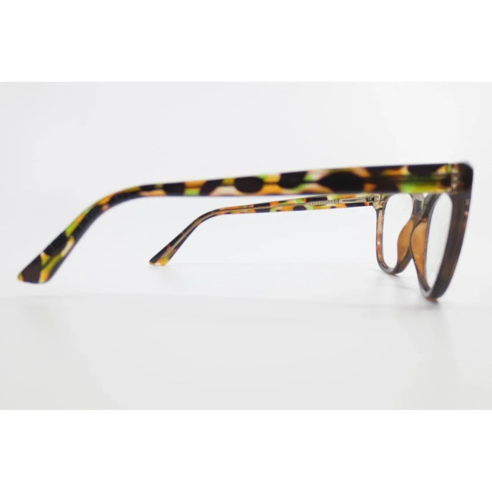 Warby Parker WP 8103 TO Tortoise Green Yellow Cat Eye Glasses Frames 53-18-135